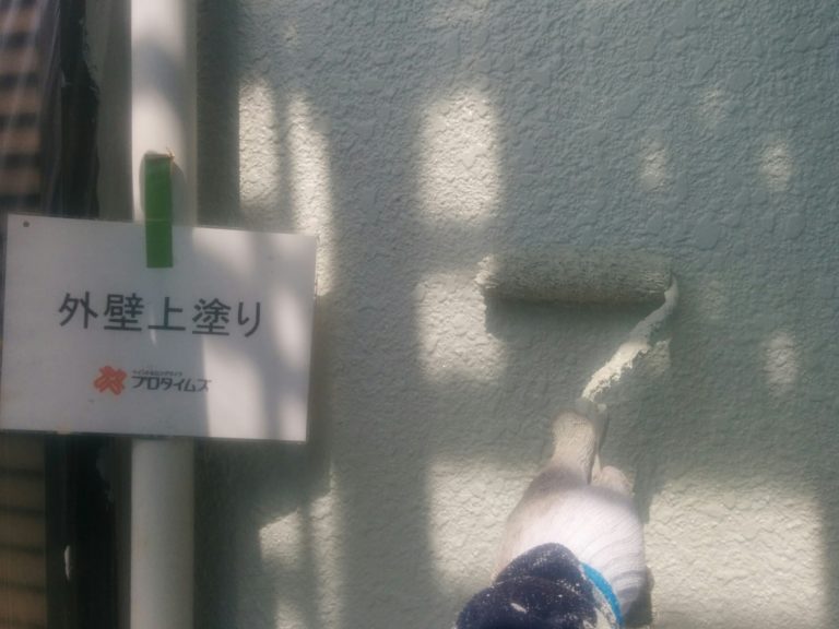 洗浄から塗装まで丁寧に施工