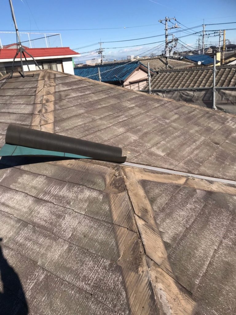 防水シート前
