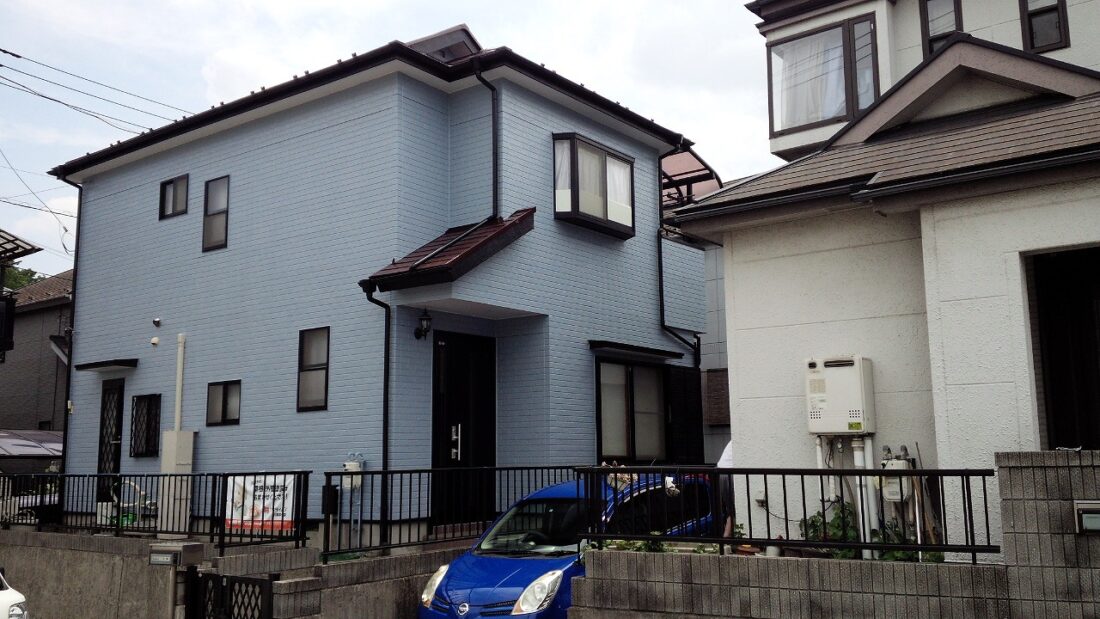 川越市新宿町外壁塗装　屋根塗装