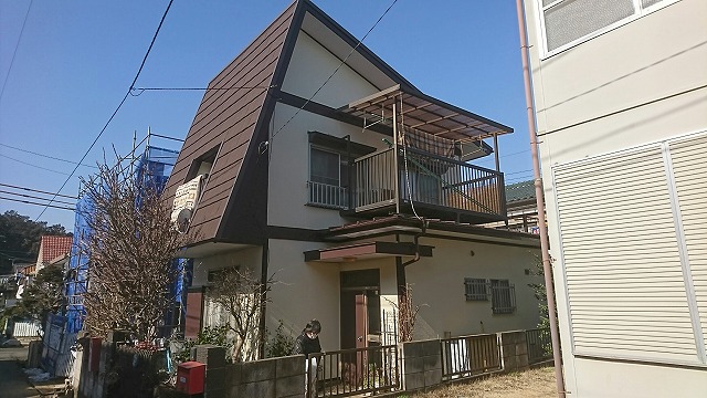 屋根カバー・外壁塗装工事　日高市Ｙ様邸