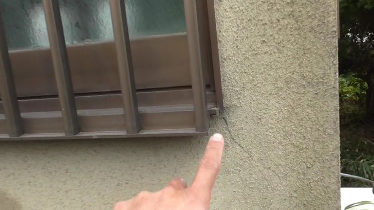 建具まわり ひび割れ