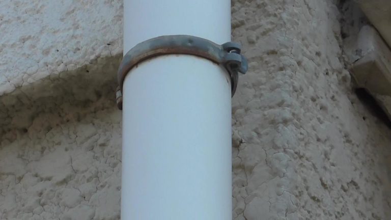 雨樋 支持金物錆