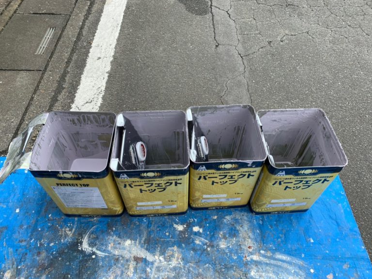日本ペイント パーフェクトトップ使用