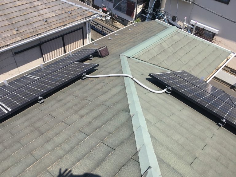 スレート 全体色褪せ