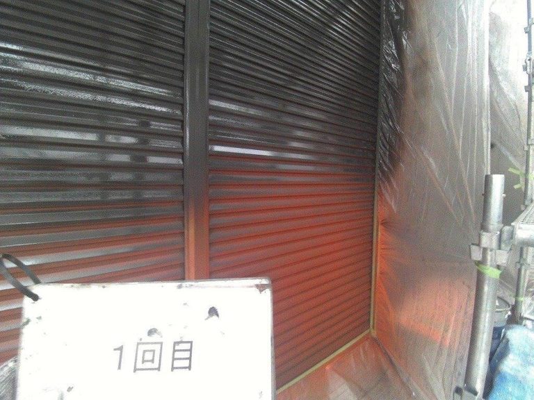 上塗り1回目