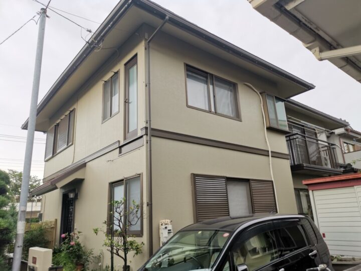 外壁塗装・屋根ガルバニウム重ね張り工事鶴ヶ島市