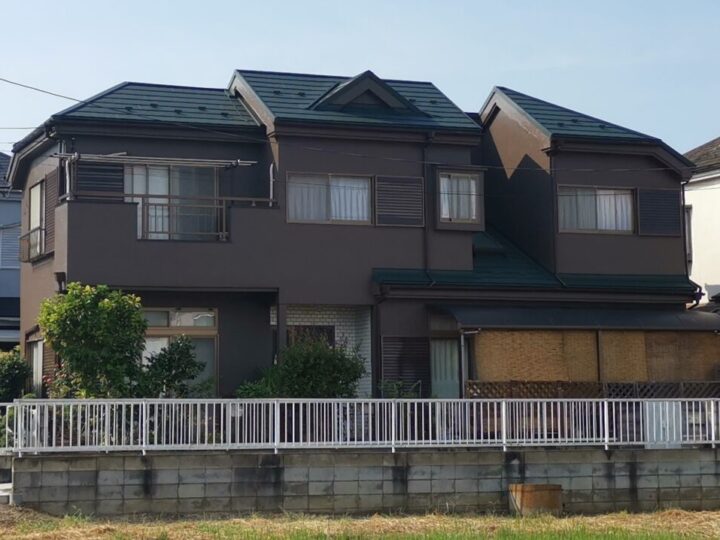 外壁塗装・屋根ガルバニウム鋼板カバー　鶴ヶ島市