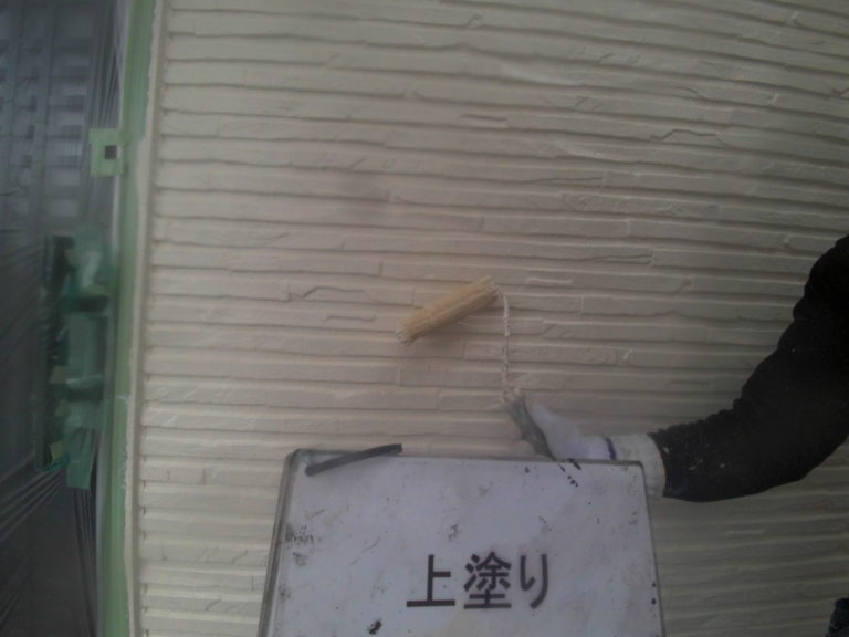 上塗り2回目