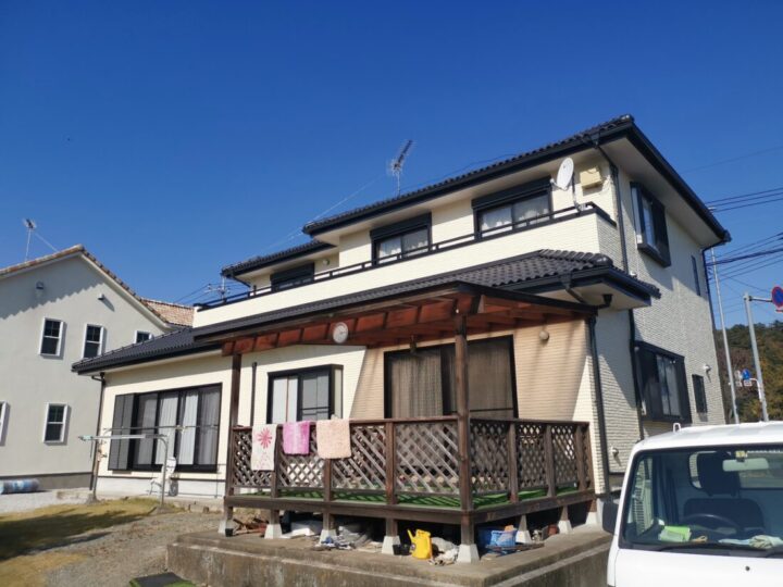 外壁塗装　越生町