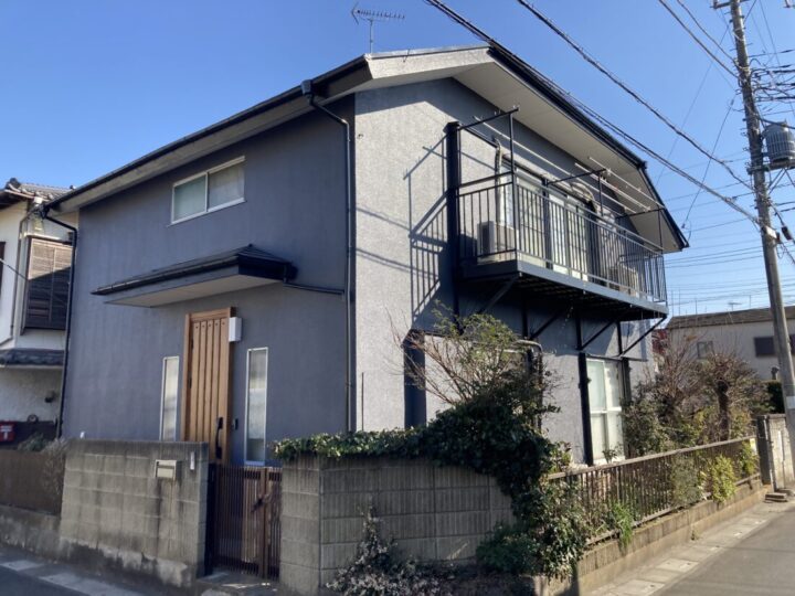 外壁塗装　毛呂山町K様邸