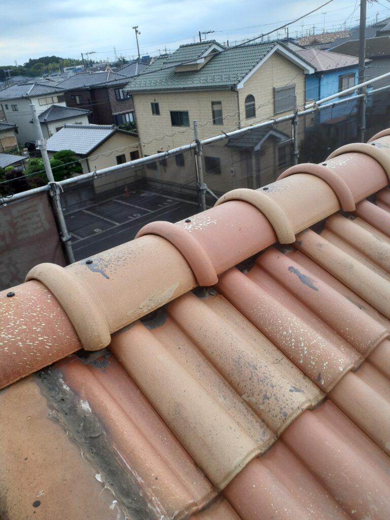 棟瓦 設置