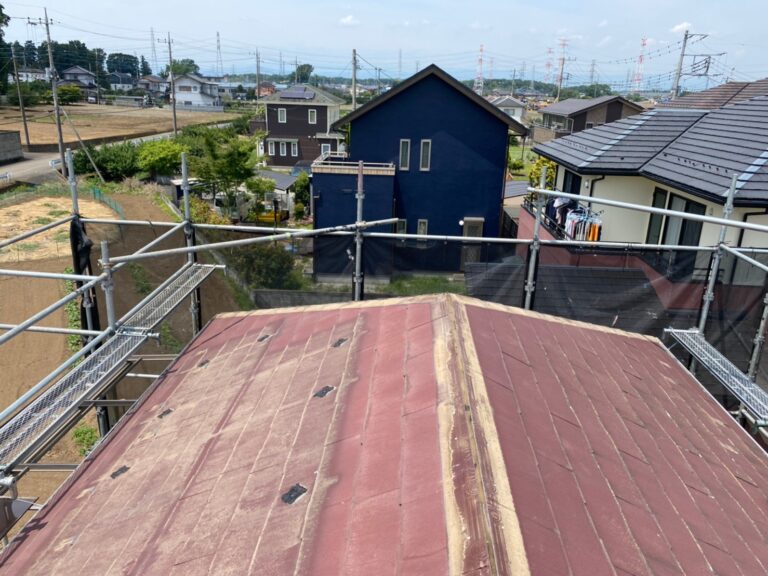 棟板金撤去