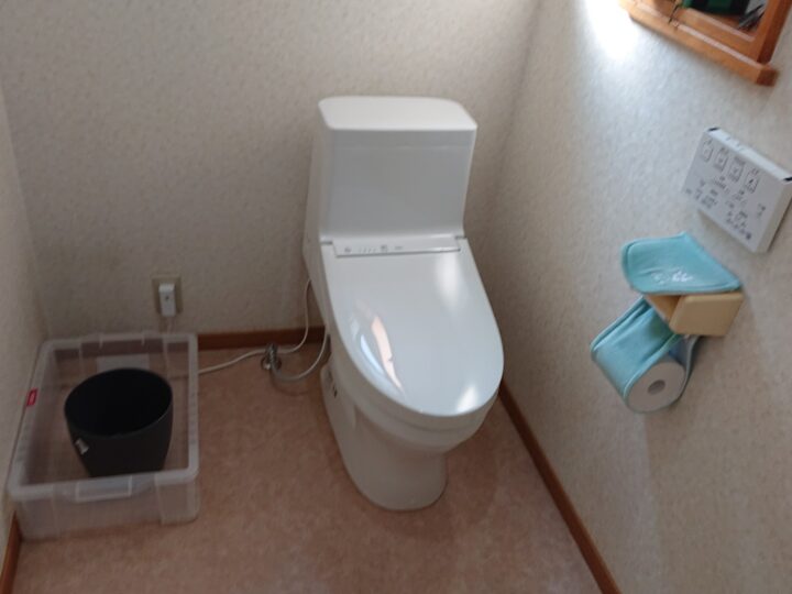 トイレ交換工事・坂戸市K様邸