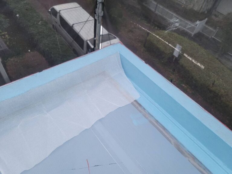 立上りメッシュ補強