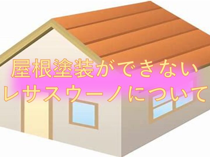 塗装ができない屋根材