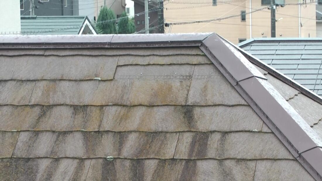 塗装不可能　屋根材
