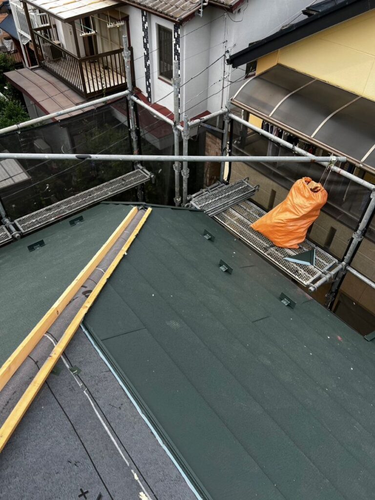 スーパーガルテクト本体設置