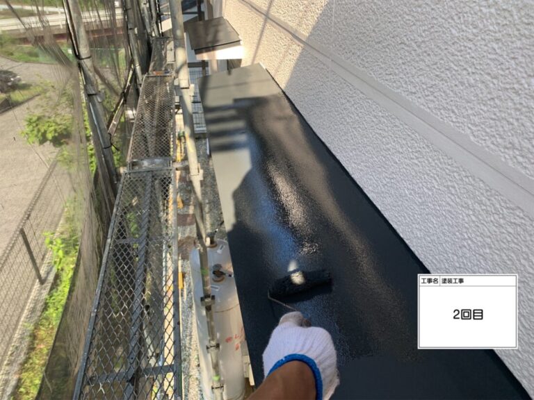 2回目仕上げ塗装