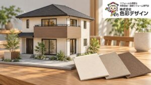 東松山市の外壁塗装で色選びに迷ったら?シミュレーション・色板・施工事例の比べ方