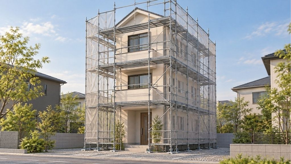 足場・補修・敷地条件から見積もりの差を読み解く