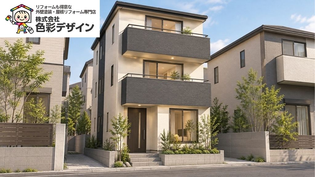 15坪・3階建ての外壁塗装費用が高くなるのはなぜ?足場・塗装面積・狭い敷地の確認ポイント