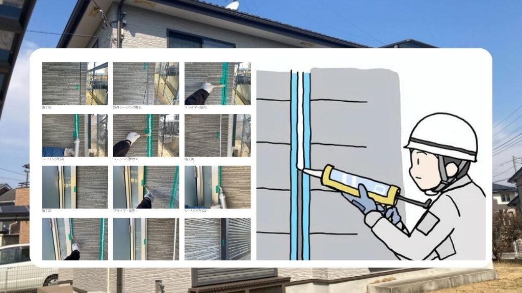 シーリング工事の工程は細かい！作業の流れとは？