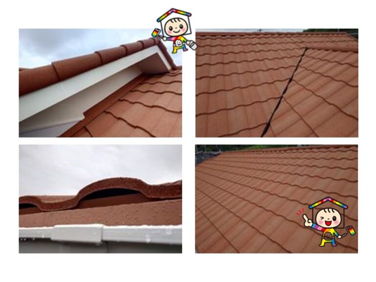 屋根カバー工事完成後の写真になります。