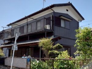 埼玉県坂戸市鶴舞｜外壁塗装｜K様邸｜アイアンバーグ仕上げ