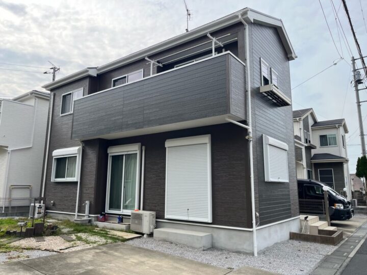 東松山市新宿町｜外壁塗装・屋根塗装｜S様邸｜アイアンバーグ・ウィザードコッパー仕上げ