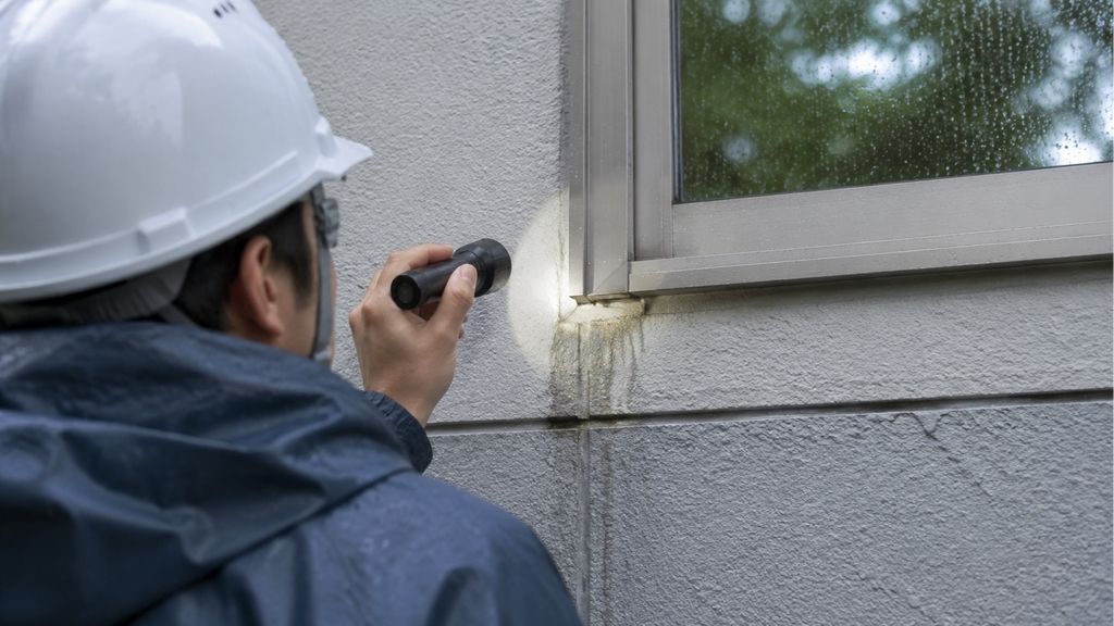 外壁修理は「塗れるか」より補修後に水を止められるかで判断する