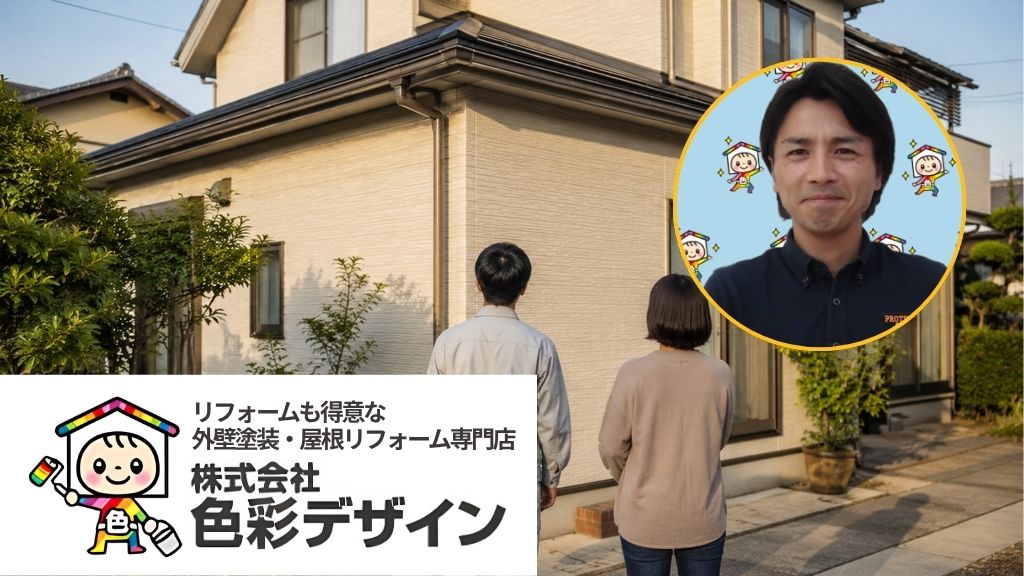 東松山市の外壁修理は色彩デザインへご相談ください