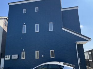 坂戸市片柳｜外壁塗装｜O様邸｜マウンテンブルー仕上げ