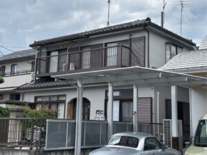 埼玉県入間郡越生町｜外壁塗装｜T様邸｜バーチグレー仕上げ