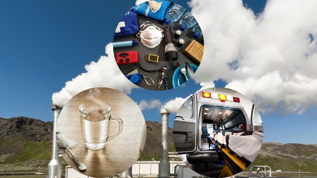 熱中症が疑わしいスタッフへの介抱の流れ