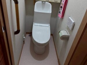 毛呂山町目白台1｜水廻り｜トイレ改装工事｜トイレ交換｜水廻りリフォーム｜H様邸｜
