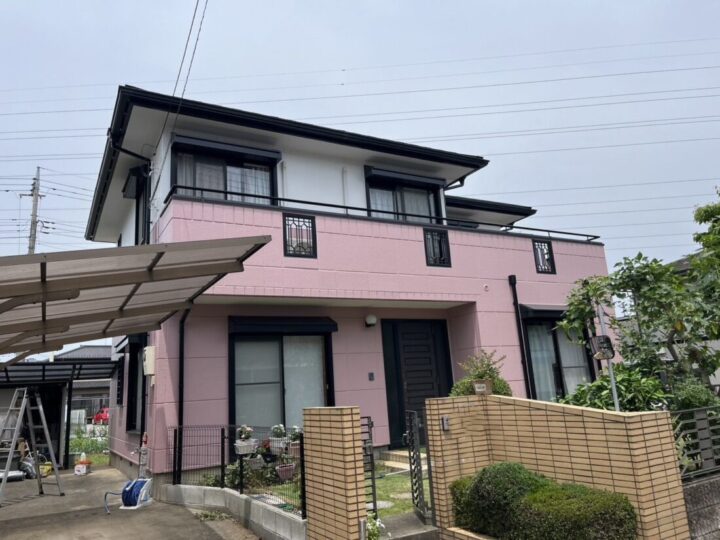 東松山市元宿｜外壁塗装・屋根カバー・雨樋交換工事｜クラッシックローズ