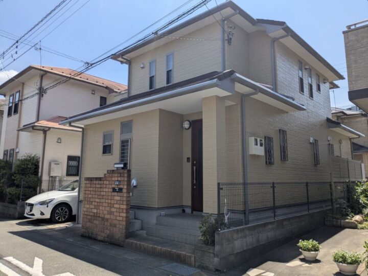 坂戸市千代田｜外壁塗装・屋根リフォーム｜O様邸｜クエリー・カフェ