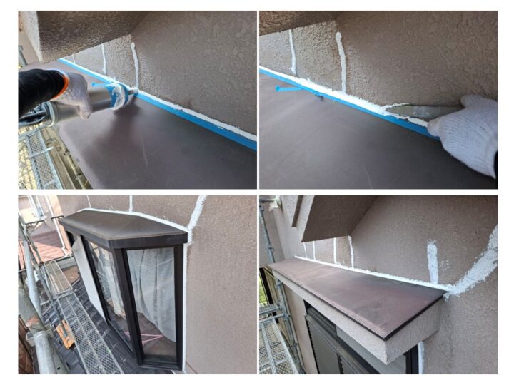 ひび割れが多数ありましたので全て補修をしました。