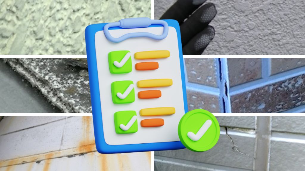 外壁の劣化サインをセルフチェック