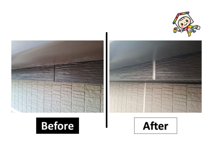 破風もしっかりシーリングをして雨の侵入口を塞ぎました