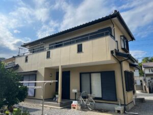 小川町腰越｜外壁塗装・ベランダ防水｜Ｅ様｜クエリー仕上げ