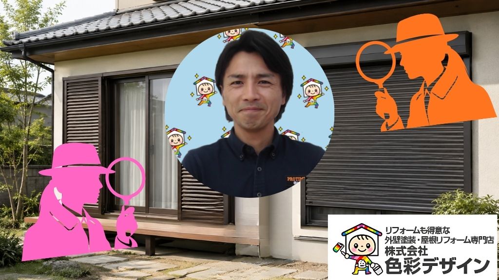 雨戸とシャッターは、外壁塗装前に一緒に点検するのがおすすめ|色彩デザインへご相談ください
