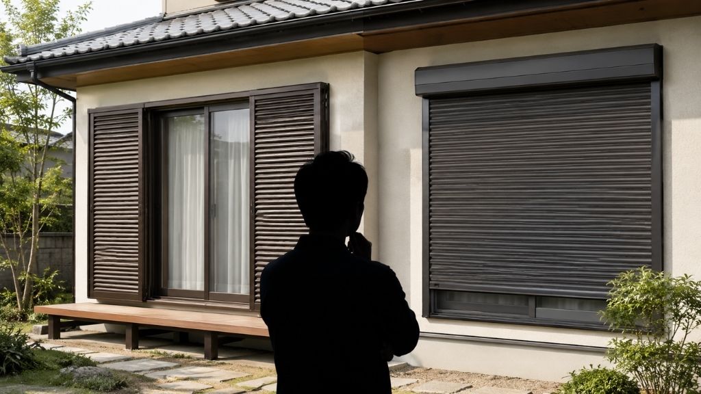 雨戸とシャッターはどっちがいい?まずは役割の違いを整理