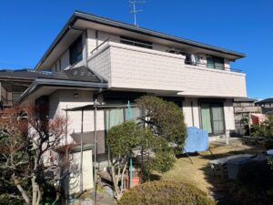 東松山市積水ハウス｜ダインコンクリート外壁塗装｜O様邸｜ベビーピンク仕上げ