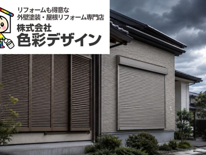 雨戸とシャッターはどちらがよい?台風・防犯・断熱から考える住まいの守り方