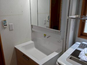東松山市元宿｜洗面化粧台｜洗面台リフォーム｜T様邸｜