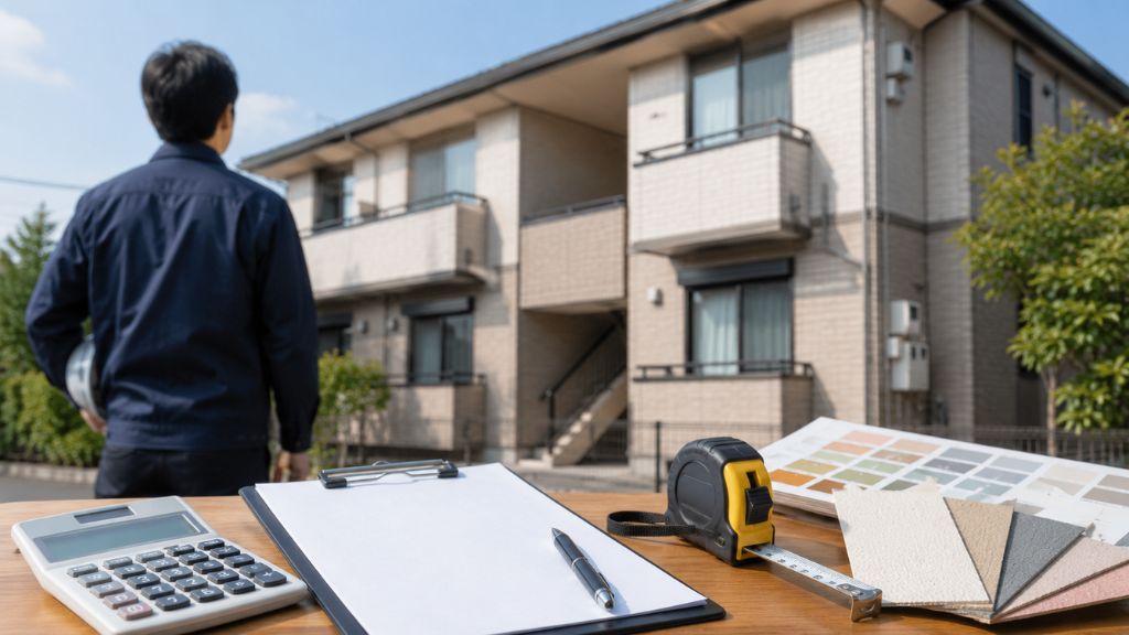 アパート外壁塗装は戸建てより確認範囲が広い