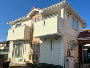 飯能市双柳｜外壁塗装｜K様邸｜ブロークンホワイト・ニュートラルホワイト仕上げ